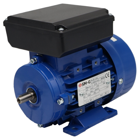 SILNIK ELEKTRYCZNY 0,12kW 230V 1400obr 1FAZOWY KONDENSATOR PRACY ROZRUCHU